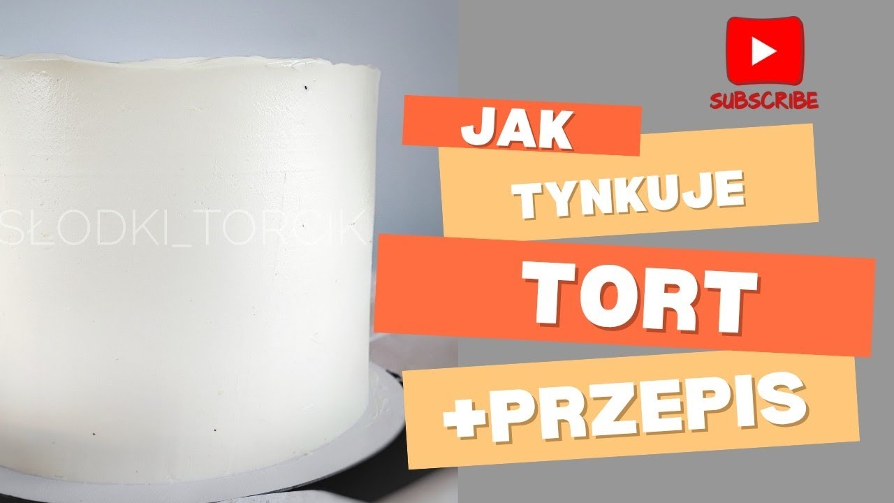 JAK TYNKUJE #TORT??/ najpotrzebniejsze rzeczy do tynkowania tortów