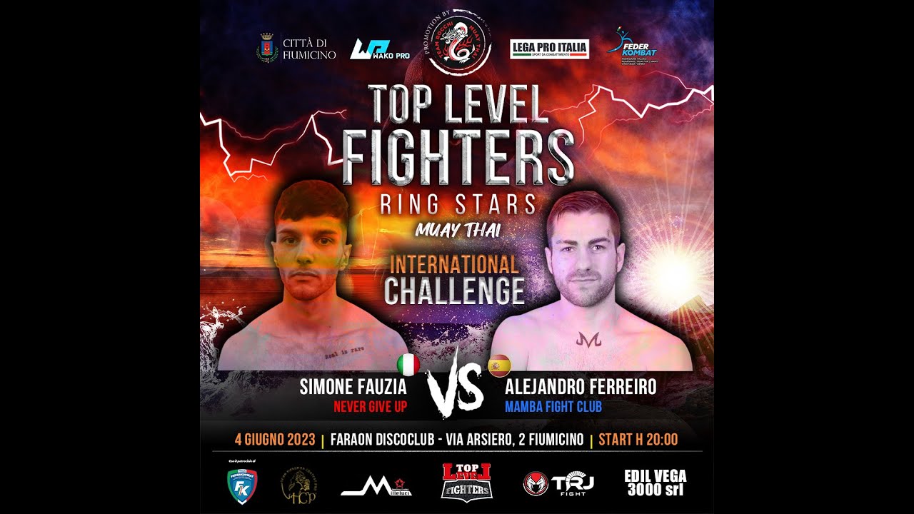 TLF RING STARS - International Fight - FAUZIA vs FERREIRO