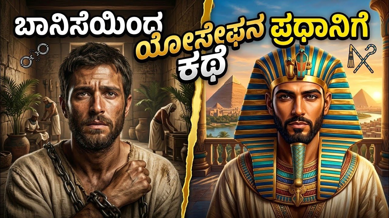 ಸೆರೆಮನೆಯಿಂದ ಅರಮನೆಗೆ ಯೋಸೇಫನ ಮಹಾಪಯಣ
