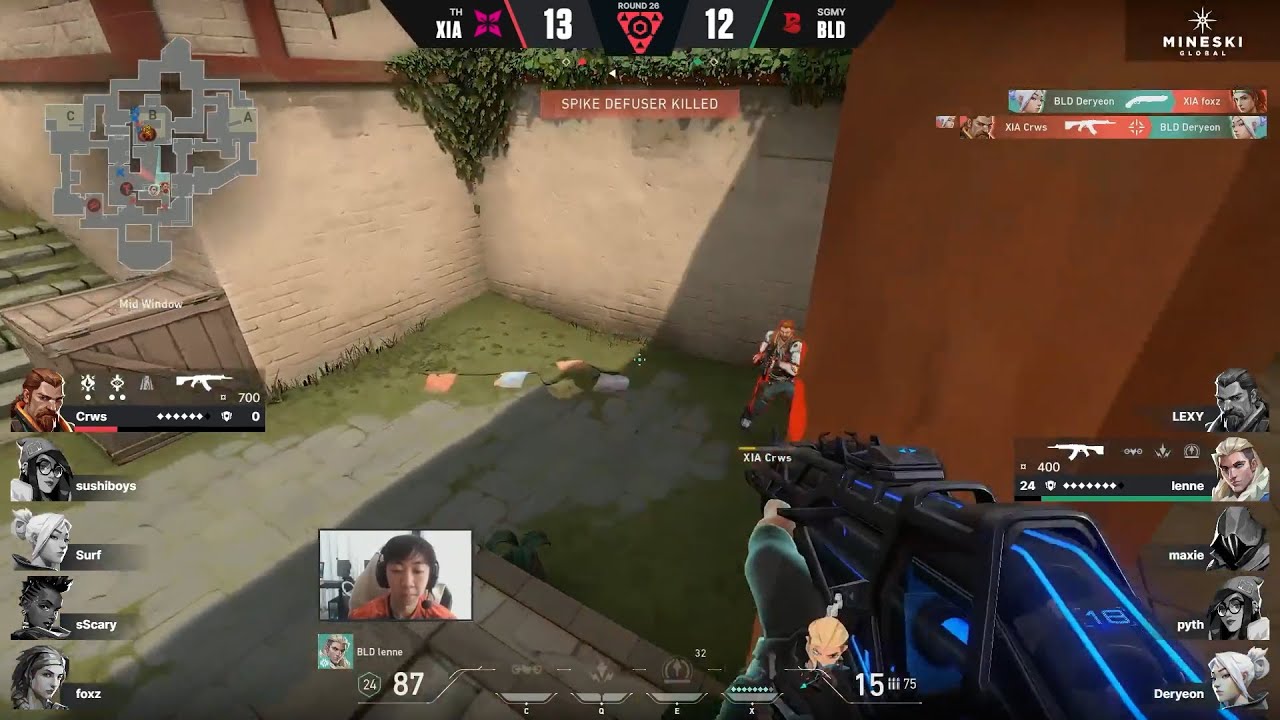 XIA Crws CRAZY clutch in last round