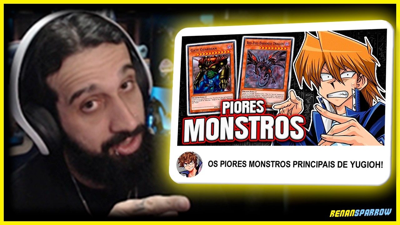 Os PIORES MONSTROS PRINCIPAIS de YUGIOH! // React @LiraYGOOficial