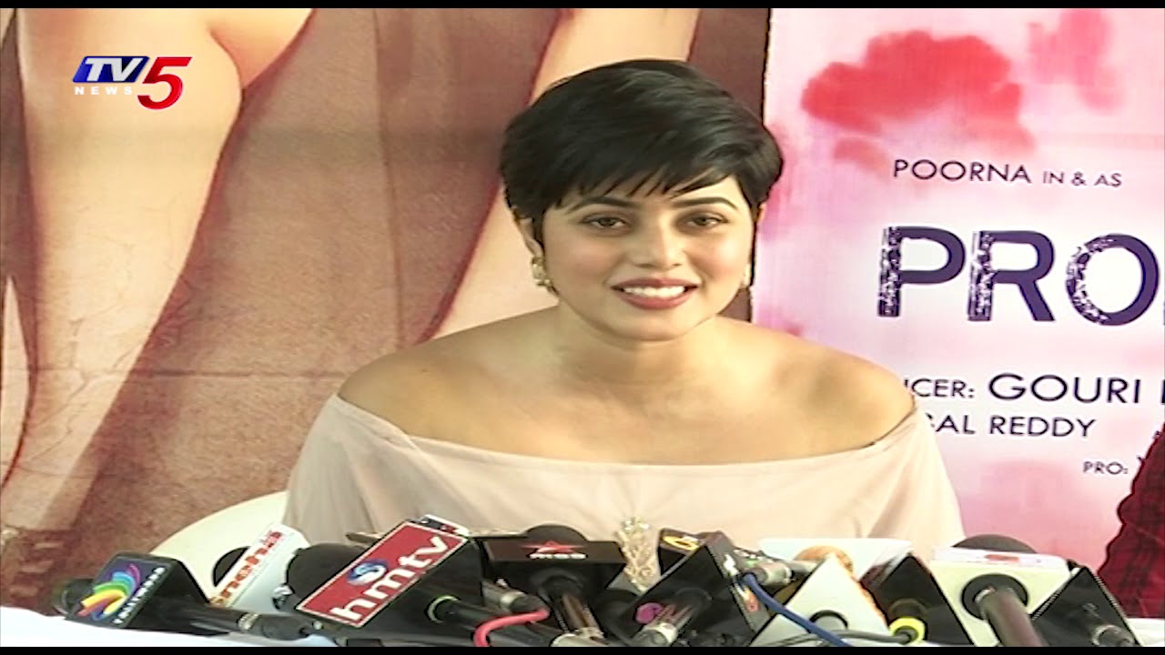 Actress Poorna New Movie Opening | Sri Krishna Creations Production No.1 | TV5 News