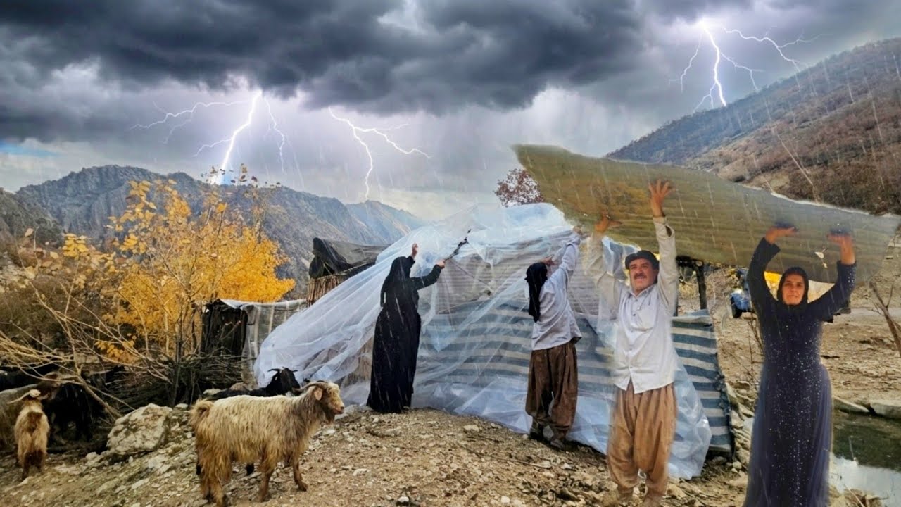 Nomadic Life: Securing Your Home Against Rain and the Severe Cold of Winter!?