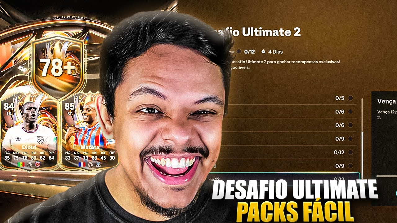 FC 26 l 🔥 PACKS F&Aacute;CIL NO MODO DESAFIO ULTIMATE 2 l DantheBNN l