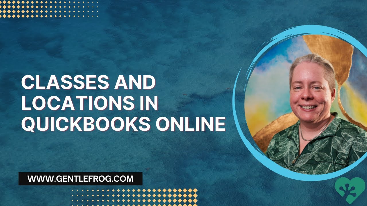 Classes and Locations in QuickBooks Online