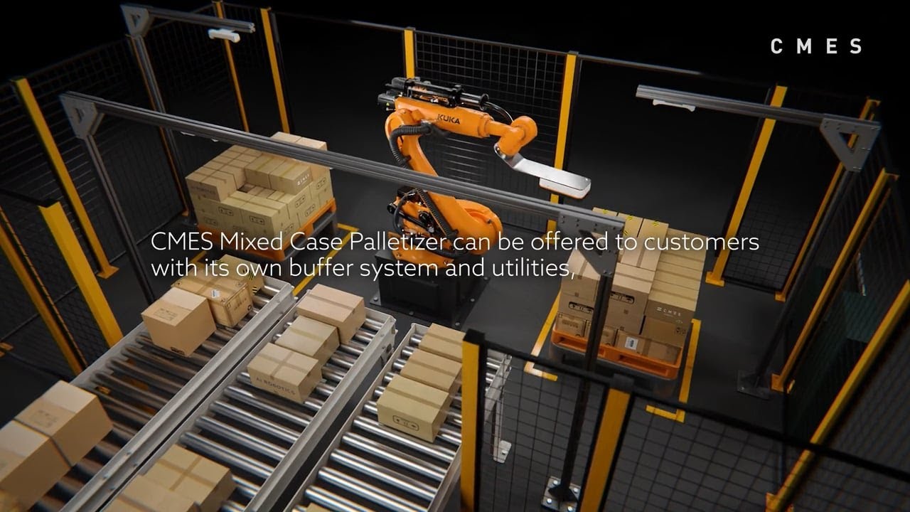 Mixed Case Palletizing with CMES AI