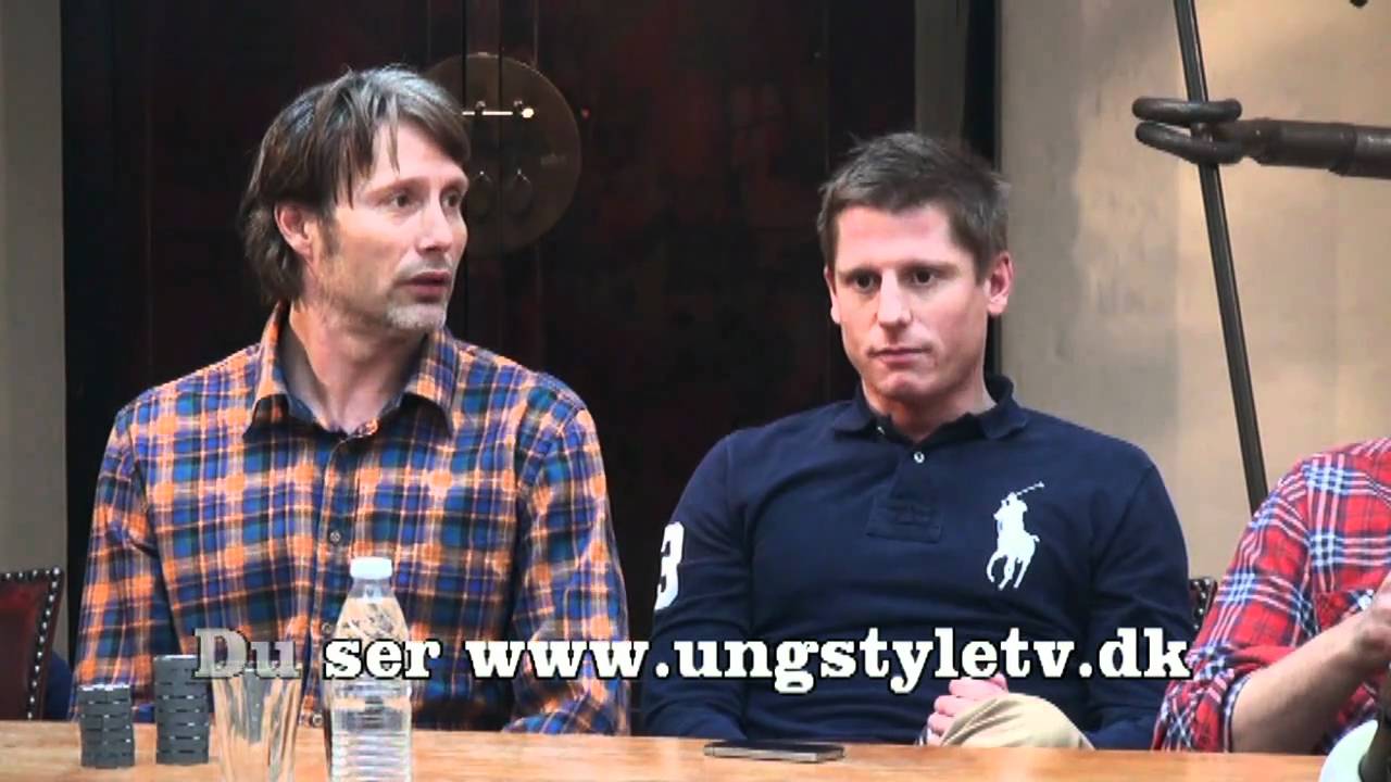 Zulu pokerfjæs Mads Mikkelsen Dan Rachlin Thomas Bo Larsen Maiken Wexø - ungstyletv