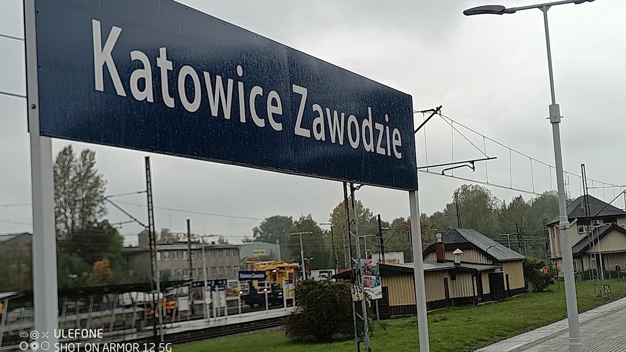 Stacja kolejowa Katowice Zawodzie.