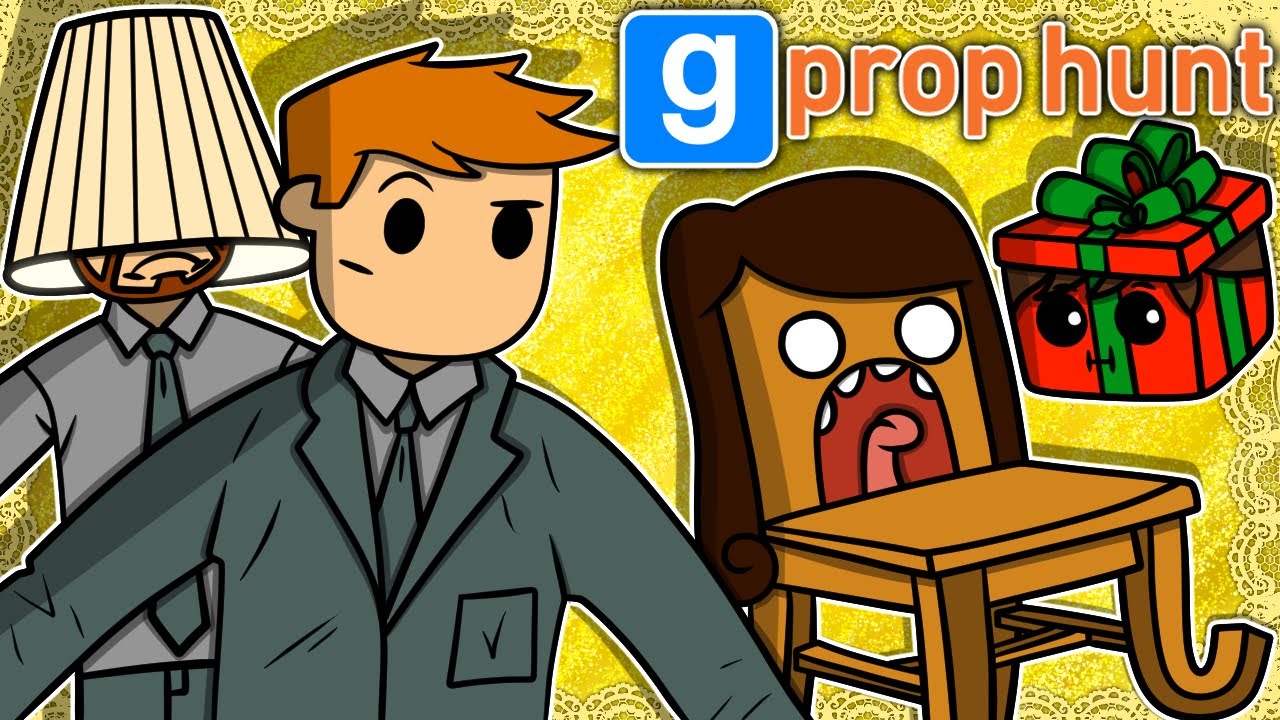 Hiding in a Winter Cabin - Gmod: Prop Hunt