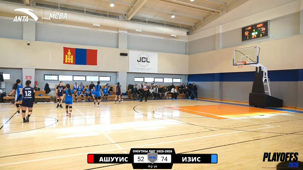 PLAYOFF GAME-2 АШУҮИС DOCTORS VS ИЗИС EAGLES