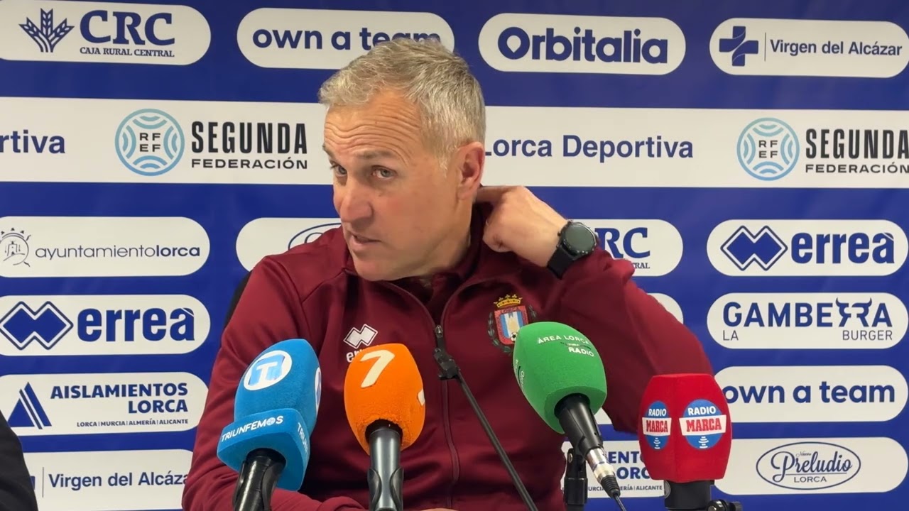 Sebas López, Lorca Deportiva, Post partido