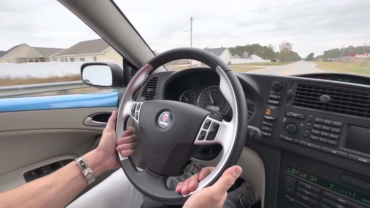 2006 Saab 9-3 Aero 20th Anniversary Driving Video!!! 4000 ORIGINAL MILES!