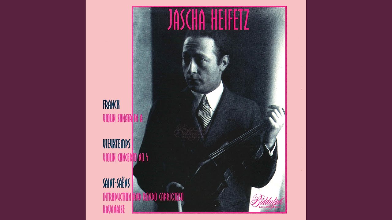 Violin Sonata in A Major, FWV 8: I. Allegretto ben moderato