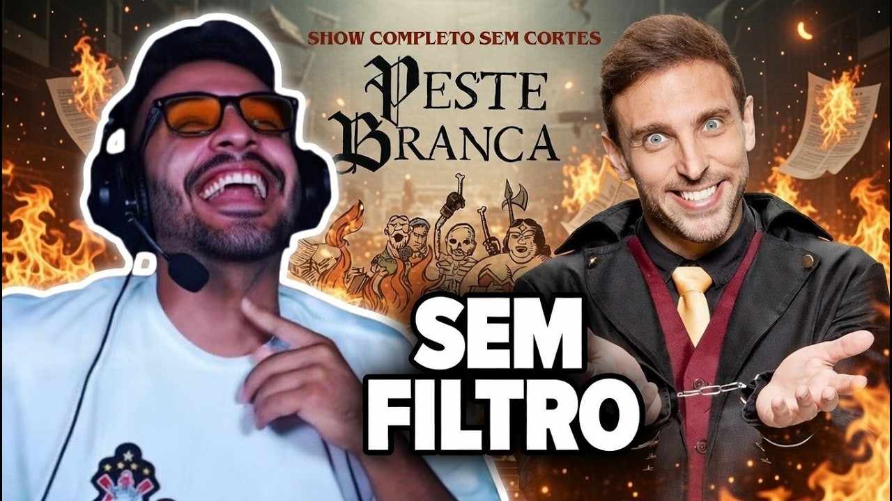 ⁣React Leo Lins Peste Branca