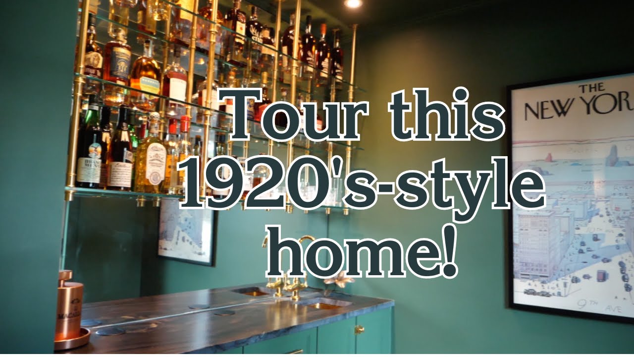 Tour This 1920's Art Deco Home!