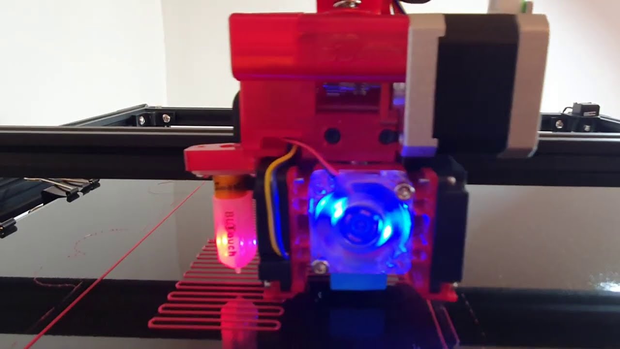 V&yacute;voj kr&aacute;tk&eacute;ho extruderu v4 - CPE HG-100 a Ender5Plus