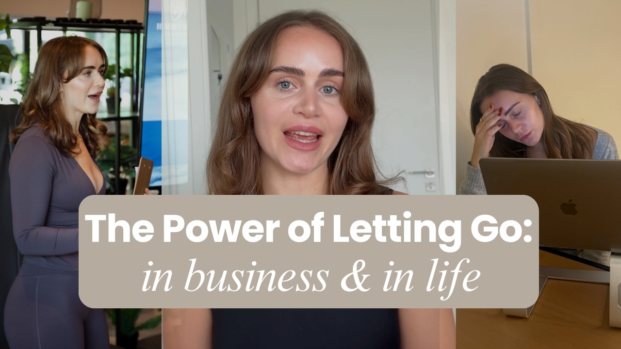 The Power of Letting Go: in Business & in Life | Trusting Your Intuition | Manifestation