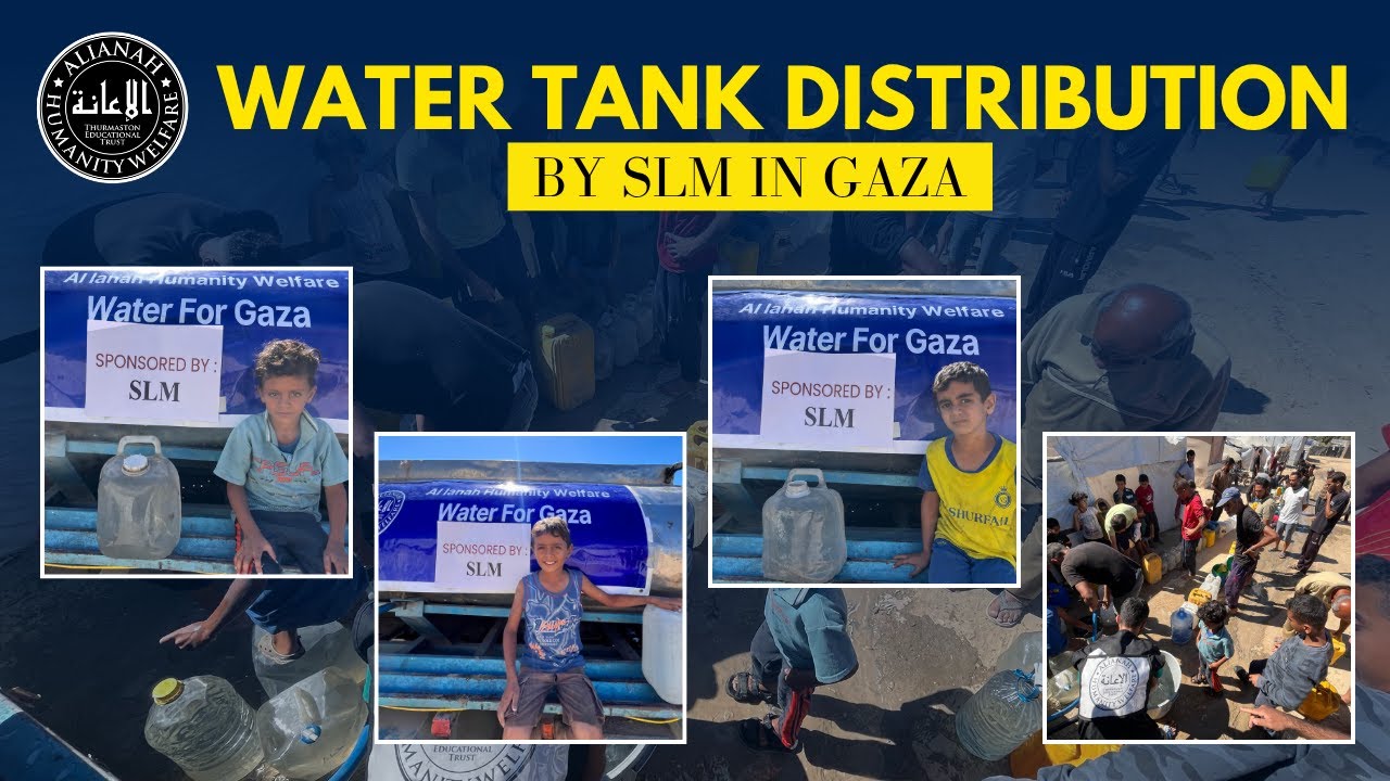 Water Distribution by SLM in Gaza