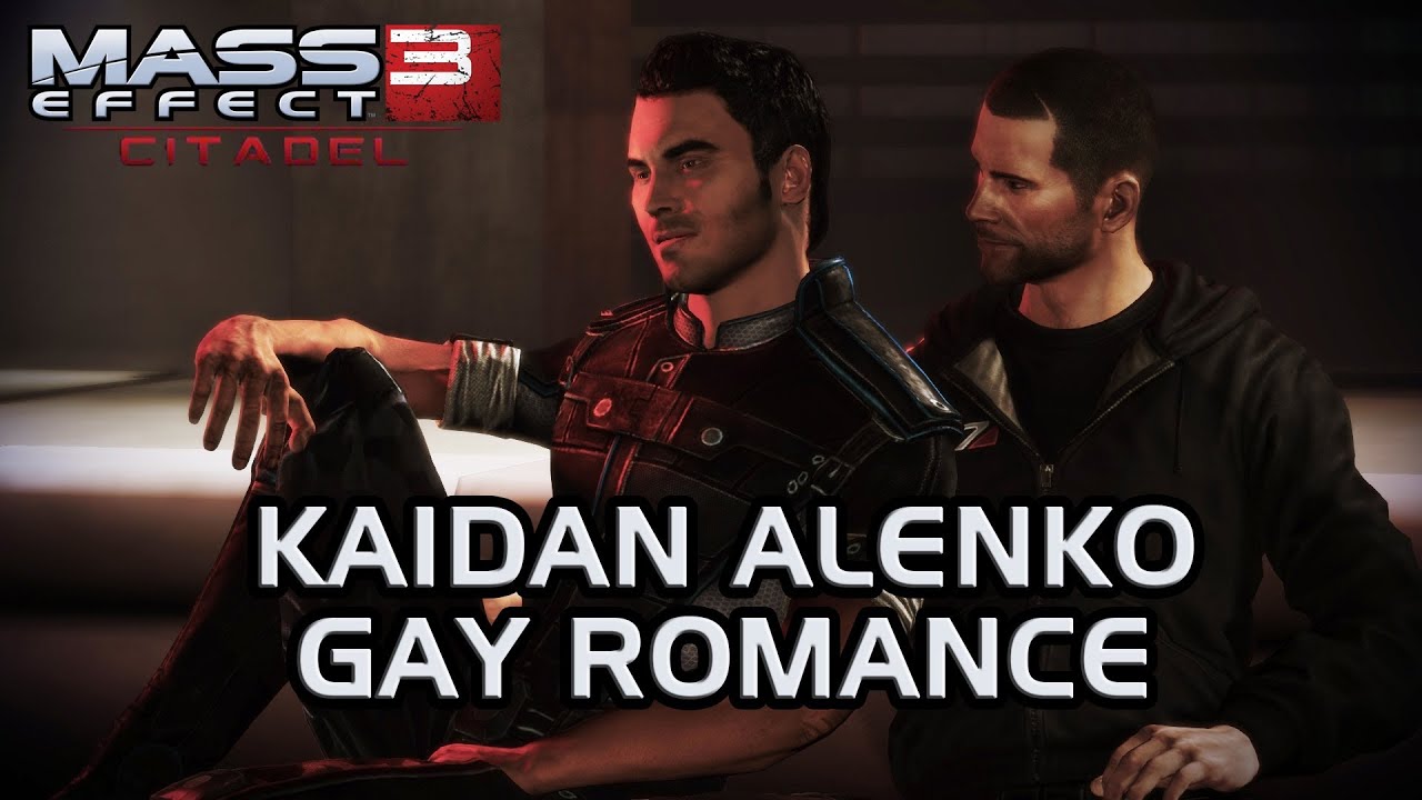 Mass Effect 3 Citadel DLC: Kaidan M!Shep Romance (All scenes)
