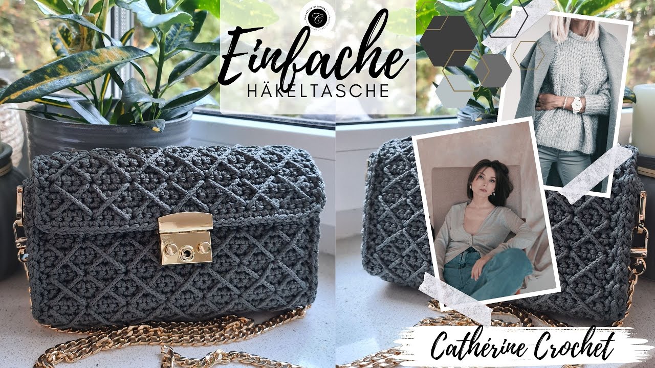 Super einfache H&auml;keltasche / das perfekte Last Minute Weihnachtsgeschenk