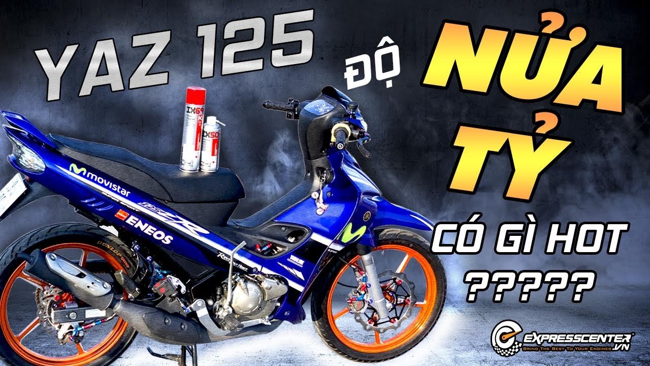 Siêu cá mập YaZ125 2 thì với gói độ gần nửa tỷ đồng có gì đặc biệt