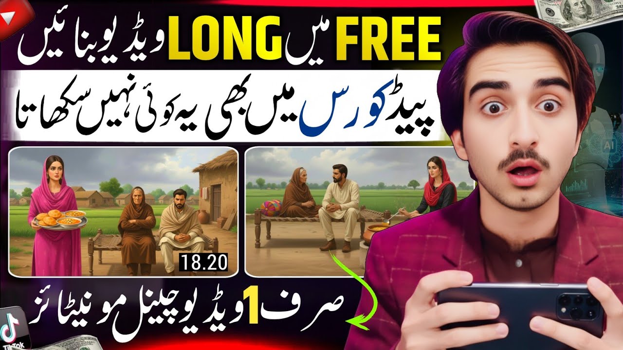How to Create Long video with AI 🤫| ai video Kaise Banaye 🆓 | Ai se Long video Kaise Banaye FREE