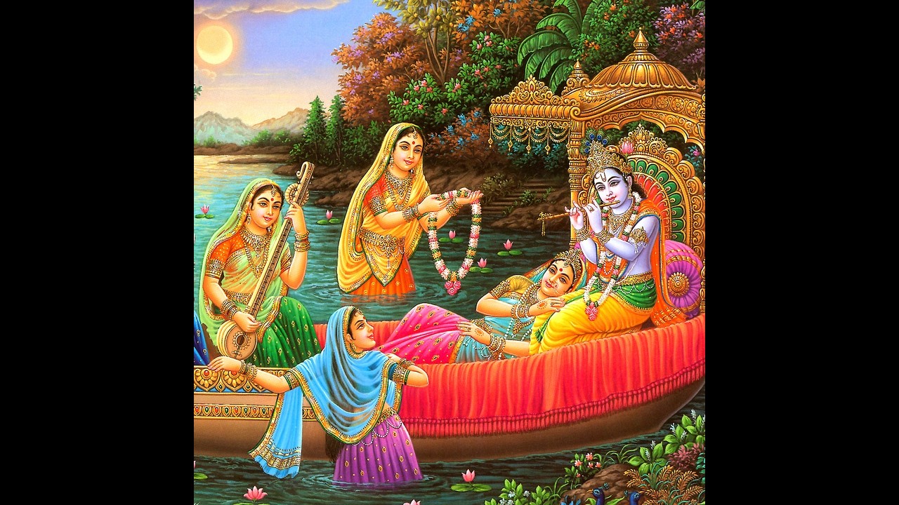 रास महोत्सव नौका विहार ग्राम चोली
