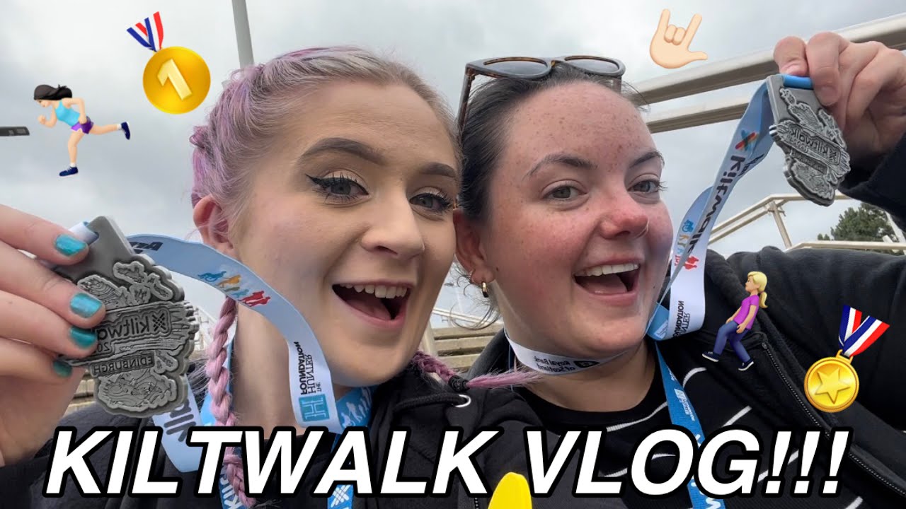EDINBURGH KILTWALK VLOG :)