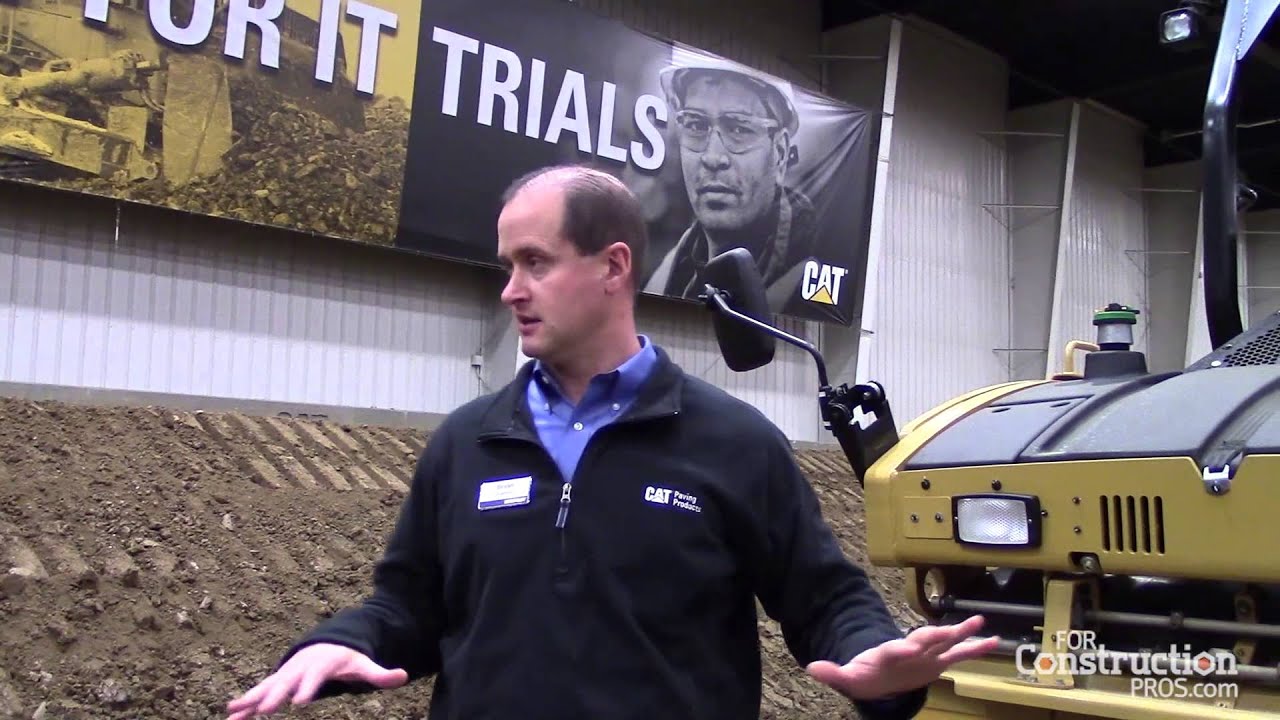 Cat Incorporates Intelligent Compaction on B Series Rollers