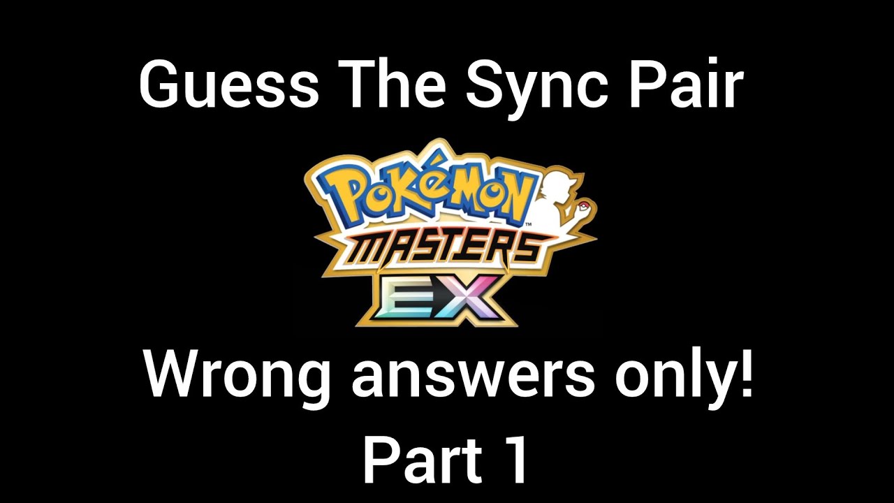 #Poma - Lounge Plays Guess the Sync pair | Vol.1 | Pokemon Masters Ex 