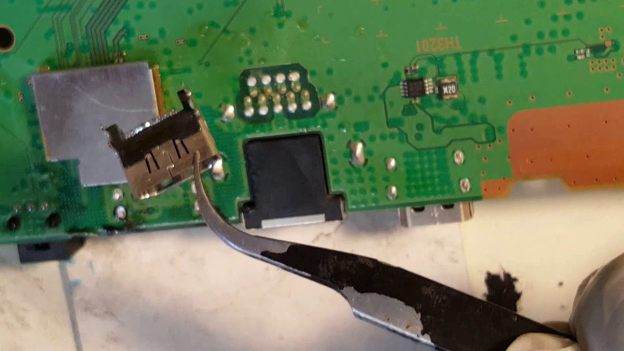 Ремонт порта HDMI Ps4 CUH-1102A