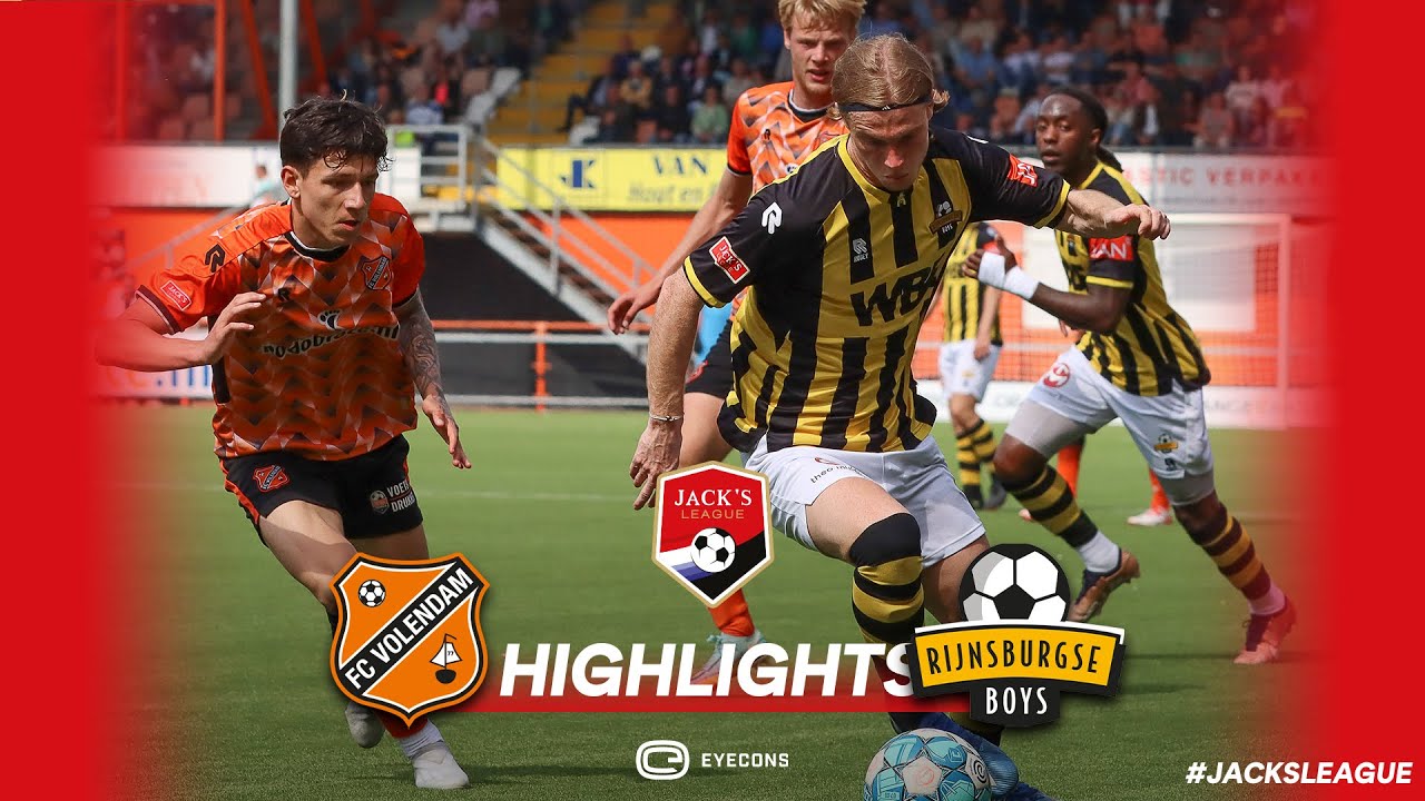 Vergooit Rijnsburgse Boys titelkansen in SPEKTAKELSTUK❓😱 | Jong FC Volendam vs. Rijnsburgse Boys