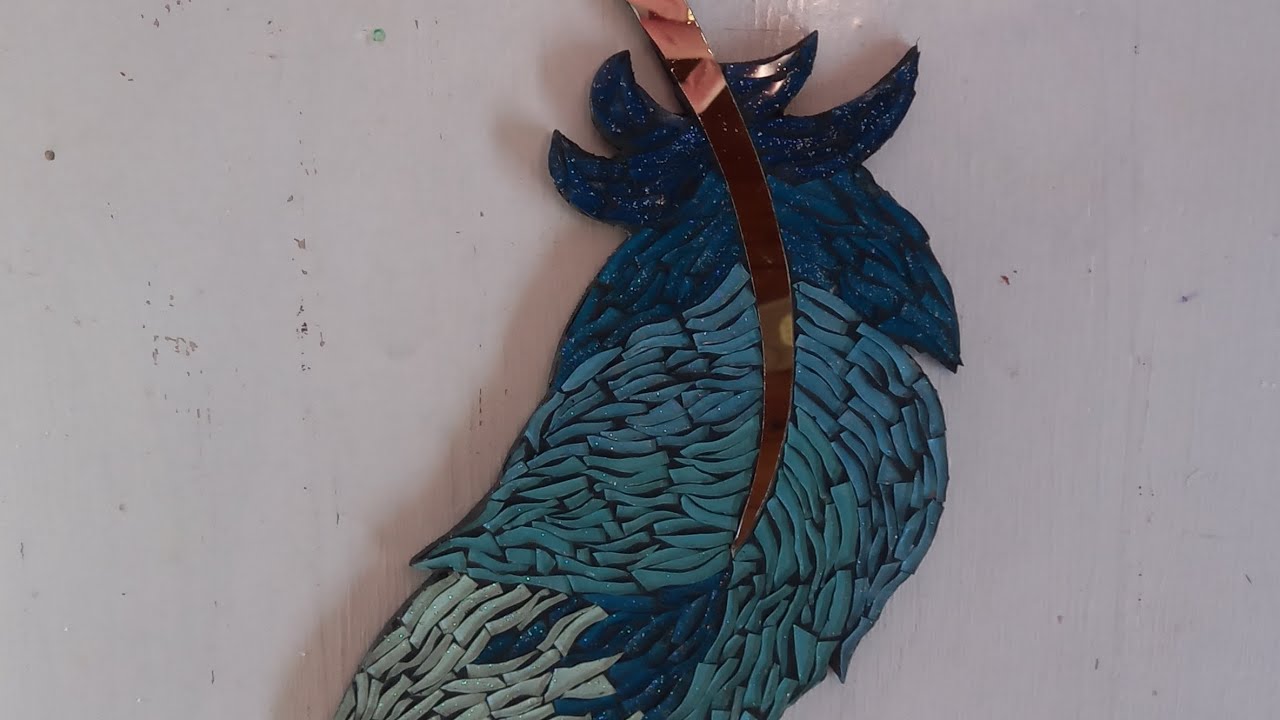 PLUMA EN VITROMOSAICO!!!