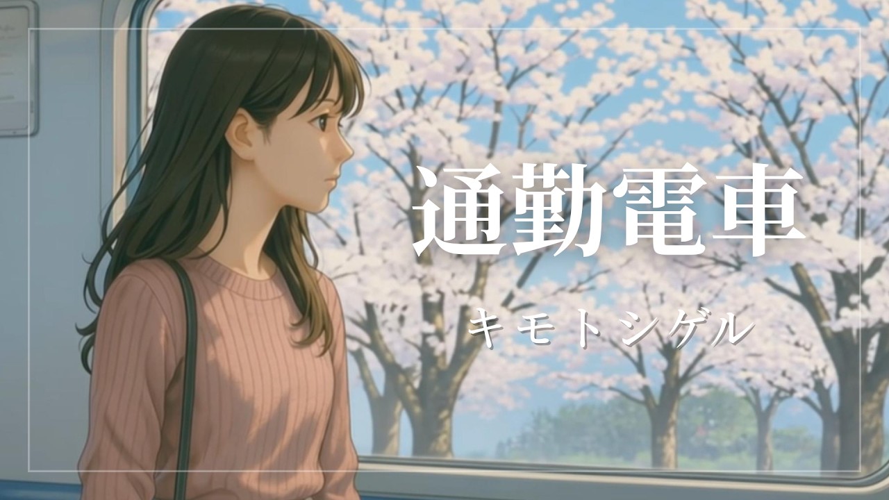 通勤電車 - キモトシゲル 【Official Music Video】#オリジナル曲 #桜 #sakura