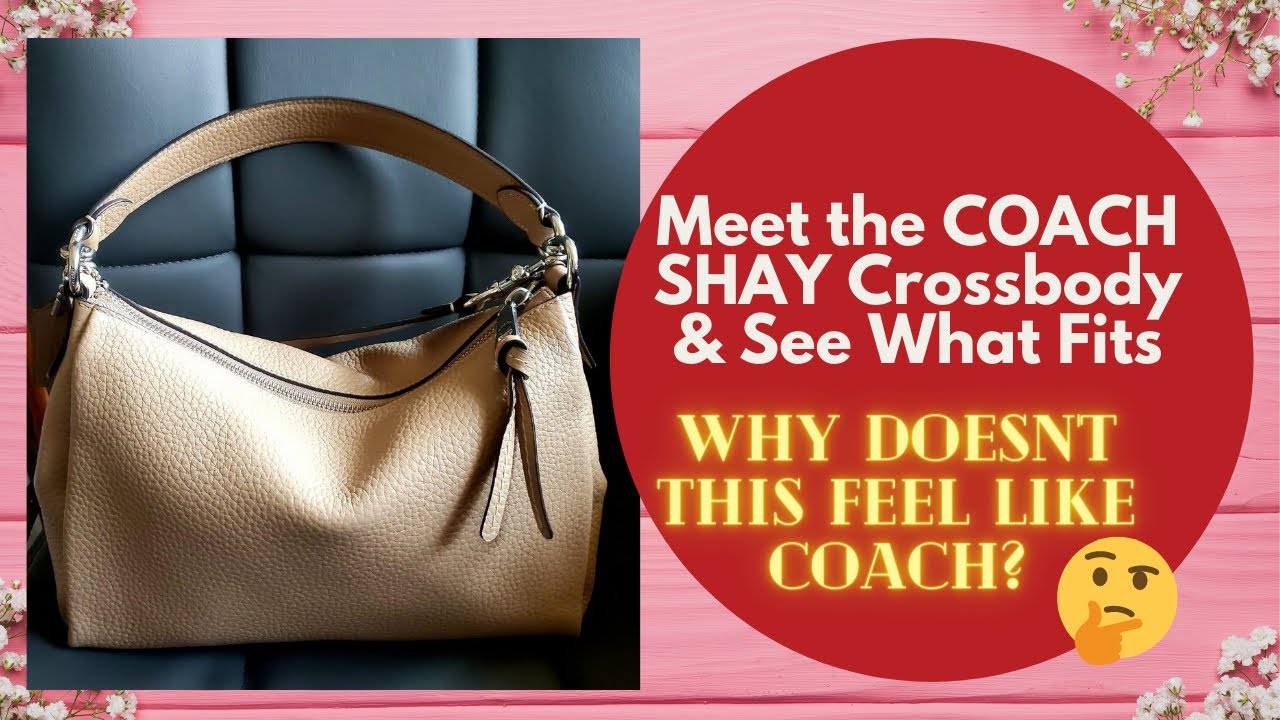 Meet the COACH SHAY Crossbody in Taupe | Why Doesn't This Feel Like Coach? FENDI SELLERIA Dupe?