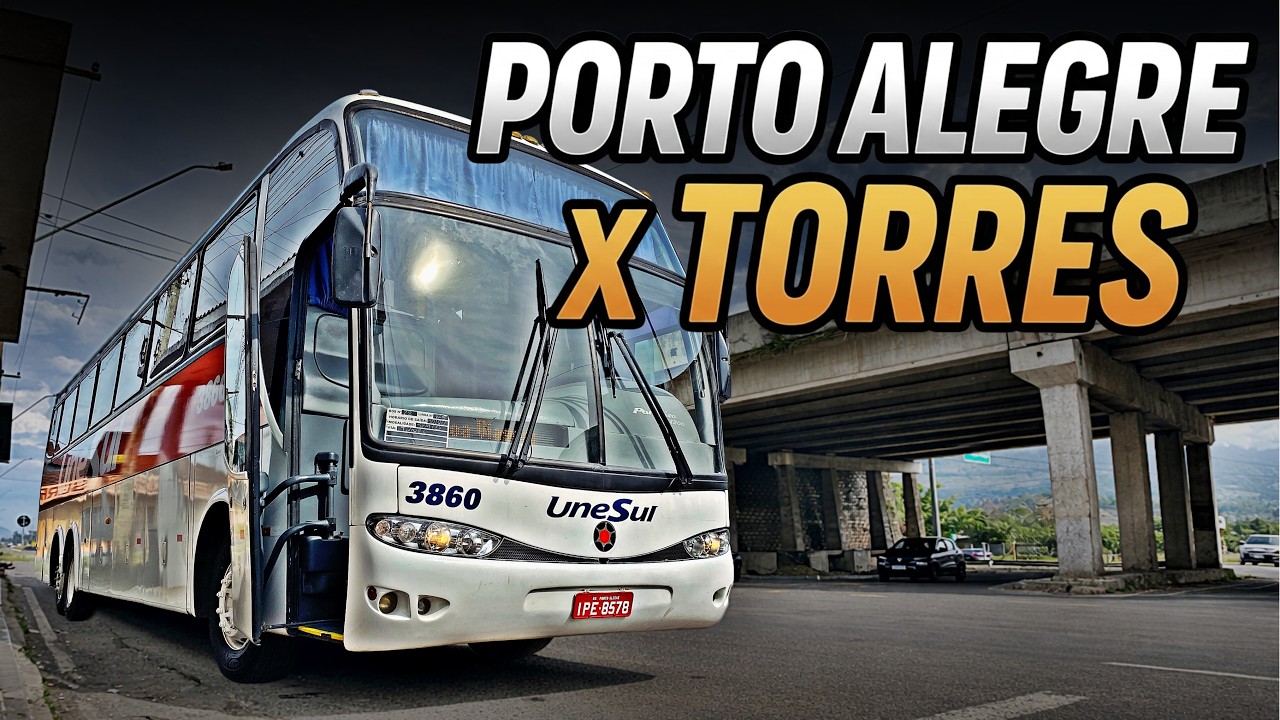 DE PORTO ALEGRE A TORRES: A CLÁSSICA LINHA DA UNESUL PARA O LITORAL NORTE
