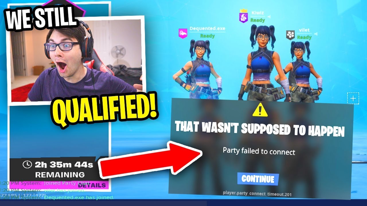 We QUALIFIED for the Trio Champion Series after EPIC GAMES RUINED THE TOURNAMENT... (how)