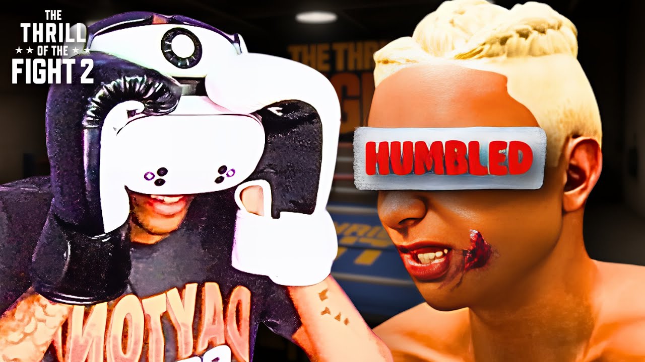 HUMBLING a TOXIC Opponent In Thrill of the Fight 2