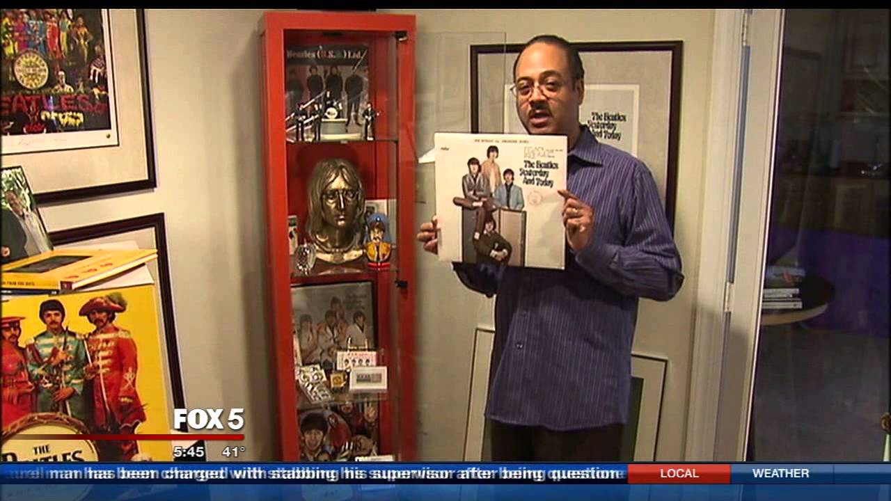 Beatles Memorabilia Collection - Tony Perkins FOX 5 DC