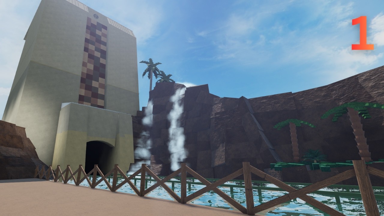 Building Universal Studios in Theme Park Tycoon 2! -#1