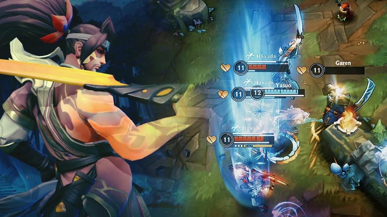 YASUO ADC IS INSANE⚡¦ Wild Rift