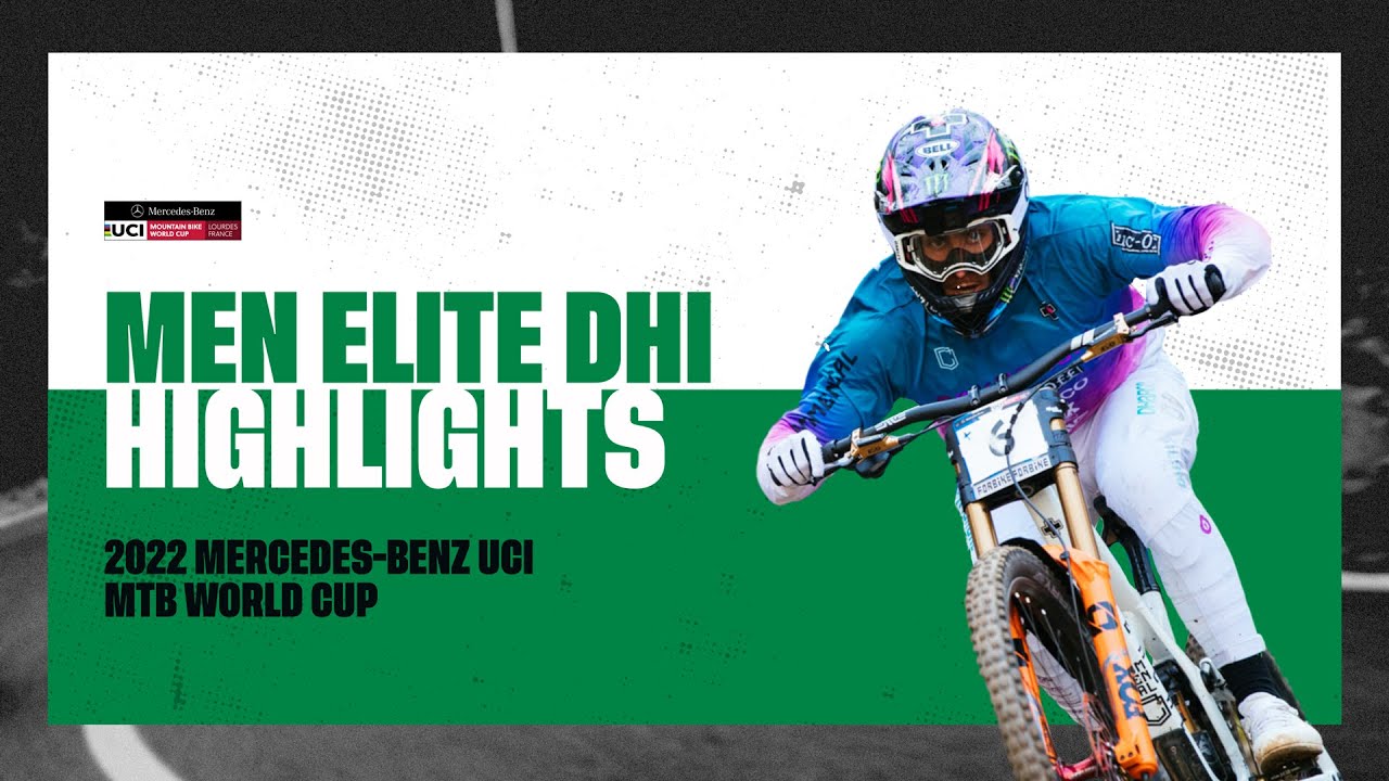 Round 1 - Men Elite DHI Lourdes Highlights | 2022 Mercedes-Benz UCI MTB World Cup