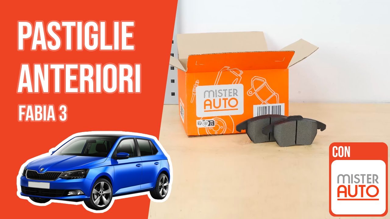 Cambio pastiglie anteriori Fabia 3 🚗