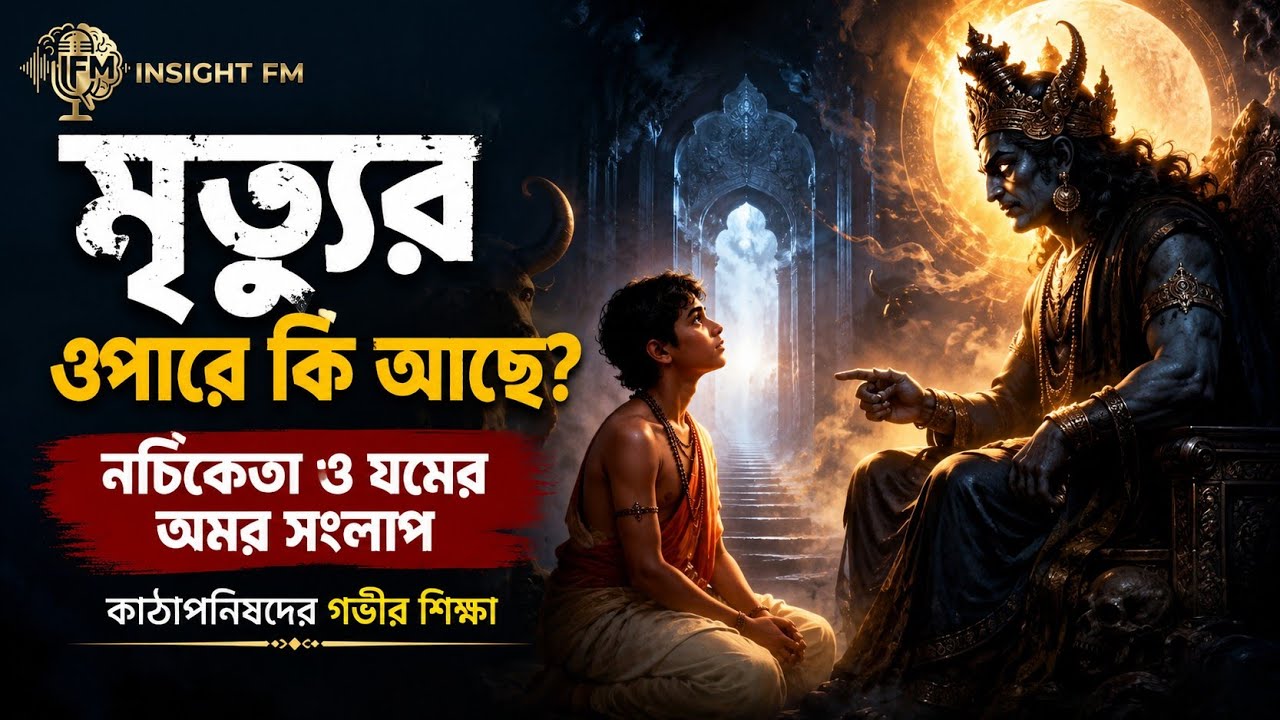 মৃত্যুর পরে কি হয়? - নচিকেতা ও যমরাজ সংবাদ | কঠোপনিষদ (Katha Upanishad) | Insight FM