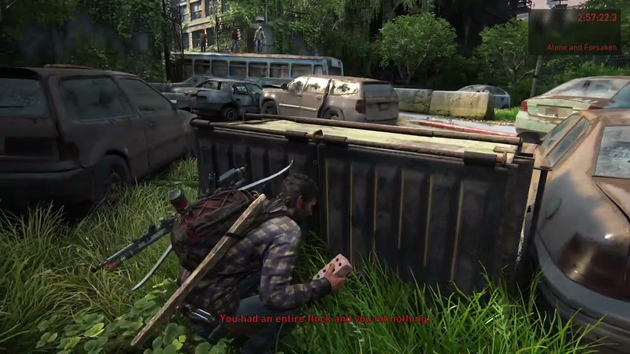 The Last of Us Part I_Grounded+ full loadout speedrun 20.