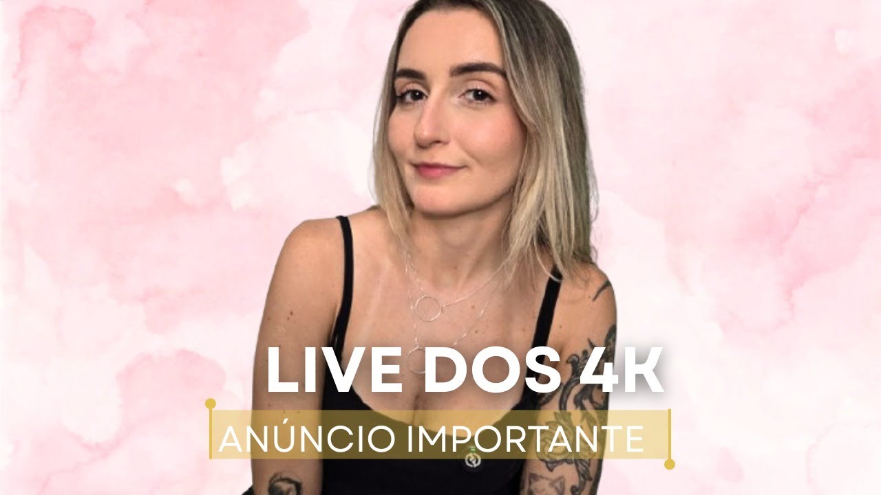 LIVE DOS 4K INSCRITOS + ANÚNCIOS E LANÇAMENTOS