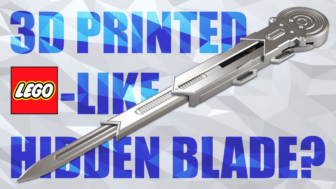 How to Print and Assemble Dual Action Hidden Blade by Sonndersmith