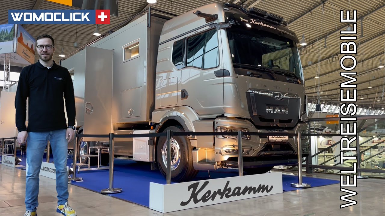 Weltreisemobile Kerkamm Elmshorn. Action Mobil 4x2 Abenteuer auf MAN, Scania, Mercedes oder Iveco