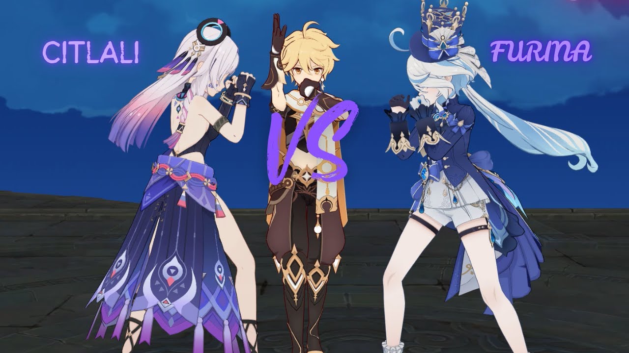Citlali Vs Furina | Genshin Impact | MMD | DazaiKiru