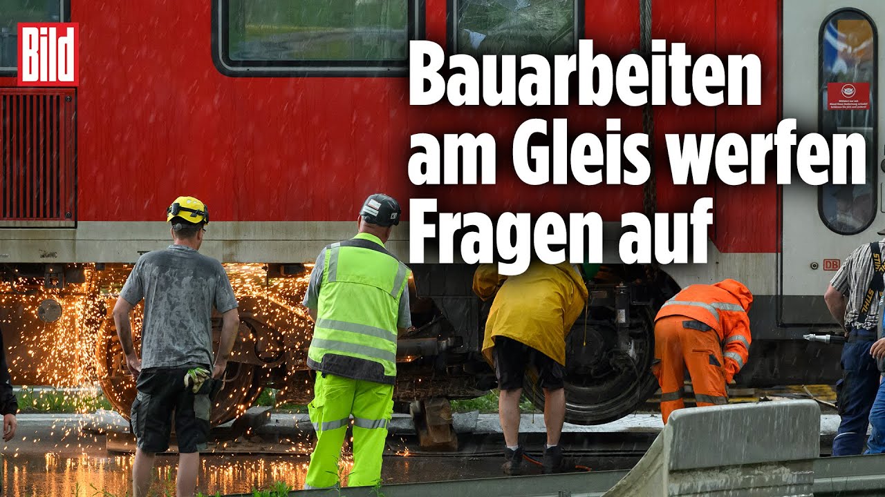 Zugunglück: Bauarbeiten am Gleisbett mögliche Ursache | Garmisch-Partenkirchen